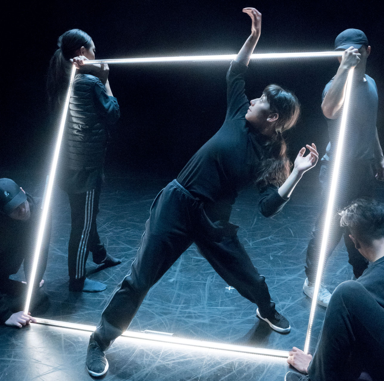 OURO Collective dance artists perform in HAKO